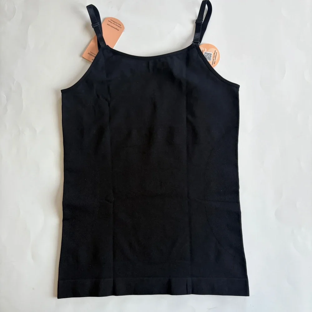 Shapermint Womens XL Black All Day Every Day Scoop Neck Cami Shaperwear Slimming - Picture 2 of 5